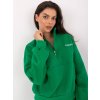 Zelená dámska oversize tepláková súprava