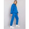 Modrá dámska oversize tepláková súprava