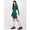 Zelené ležérne šaty Cindy s vreckami na hrudi