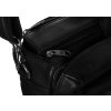 Elegancka čierna pánska priestranná taška
