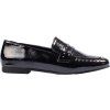 ČIERNE LAKOVANÉ MOKASÍNY