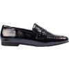 ČIERNE LAKOVANÉ MOKASÍNY