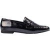 ČIERNE LAKOVANÉ MOKASÍNY