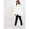 Smotanová prešívaná dlhšia bunda Callie (Veľkosť S/M)