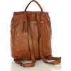 MARCO MAZZINI Karamelovo-hnedý minimalistický batoh (Veľkosť ONE SIZE)