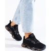 ČIERNE ŠPORTOVÉ TOPÁNKY NA GUMOVEJ PLATFORME