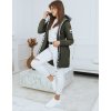 Khaki dlhá parka MIKA