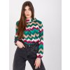 Zeleno-béžová "cik-cak" blúzka Silesia