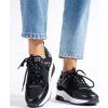 ČIERNE MÓDNE SNEAKERSY