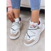 Biele jarné sneakersy LESI