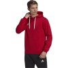 Červená pánska mikina adidas Entrada 22 Sweat Hoodie
