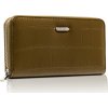 David Jones Khaki peňaženka so štruktúrou zvieracej kože Z011