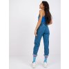 Modré "mom" džínsy