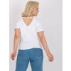 Biele ľahké tričko Dina z viskózy