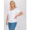 Biele ľahké tričko Dina z viskózy