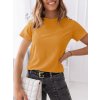 Karamelové basic tričko MAYLA II