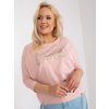 Ružová blúzka s potlačou