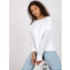Biela blúzka s čipkovými rukávmi