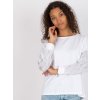 Biela blúzka s čipkovými rukávmi