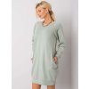 Svetlozelené mikinové šaty