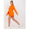 Oranžové dámske sako