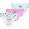 Trojbalenie nohavičiek Disney Minnie Mouse - biela/ružová/modrá