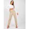 Béžové elegantné nohavice
