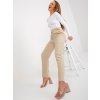 Béžové elegantné nohavice