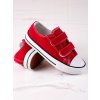 ČERVENÉ DETSKÉ TENISKY NA SUCHÝ ZIPS