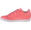 Lososové dievčenské tenisky adidas Stan Smith EL K