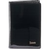 Peterson Čierne lesklé púzdro na doklady