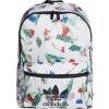 Vzorovaný biely batoh adidas Classic Backpack