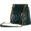 Peterson tmavozelená prešívaná kabelka (Veľkosť ONE SIZE)