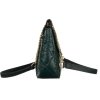 Peterson tmavozelená prešívaná kabelka (Veľkosť ONE SIZE)
