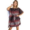 Elegantné šaty NICOLA s pásikom vzor leopard