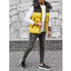 Žltá prešívaná vesta