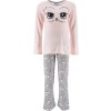 Harry Potter Bavlnené ružové pyžamo so sovou