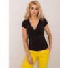 Dámske čierne tričko