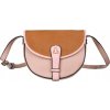 LuluCastagnette svetloružová crossbody kabelka