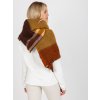 Hnedo-žltý dámsky šál