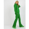 Zelený dámsky komplet s mikinou