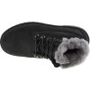 Čierne chlapčenské topánky Timberland Premium 6 IN WP Shearling Boot Jr