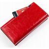 Peterson Klasická červená peňaženka Y078