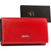 Rovicky Klasická červená kožená peňaženka V124