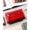 Rovicky Klasická červená kožená peňaženka V124