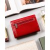 Rovicky Červená peňaženka s vreckom na zips V125