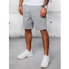 Sivé teplákové pánske šortky
