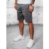 Tmavosivé pánske teplákové šortky