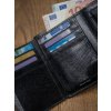 Rovicky Kožená čierna peňaženka s RFID L107