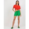 Zelené ležérne šortky